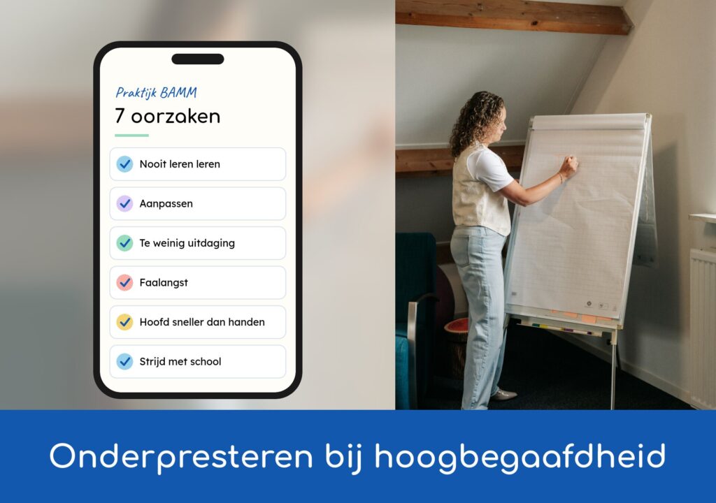 Onderpresteren bij hoogbegaafdheid: wat helpt